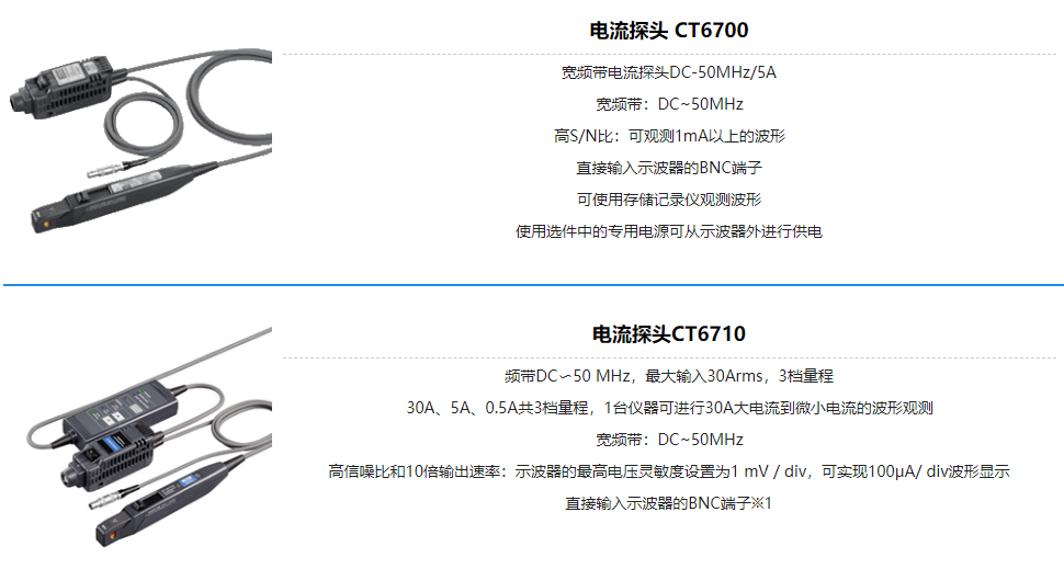 日置鉗式電流探頭