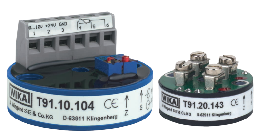 T91.10, T91.20 T91.30模擬式溫度變送器 德國(guó)威卡wika