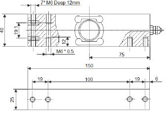 BM6G-C3-10kg-3B6稱重傳感器