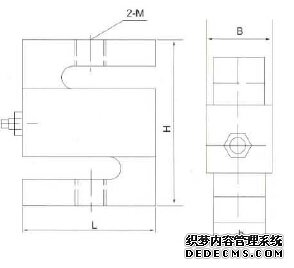 美國sensolink稱重傳感器 SLZ3R產(chǎn)品尺寸